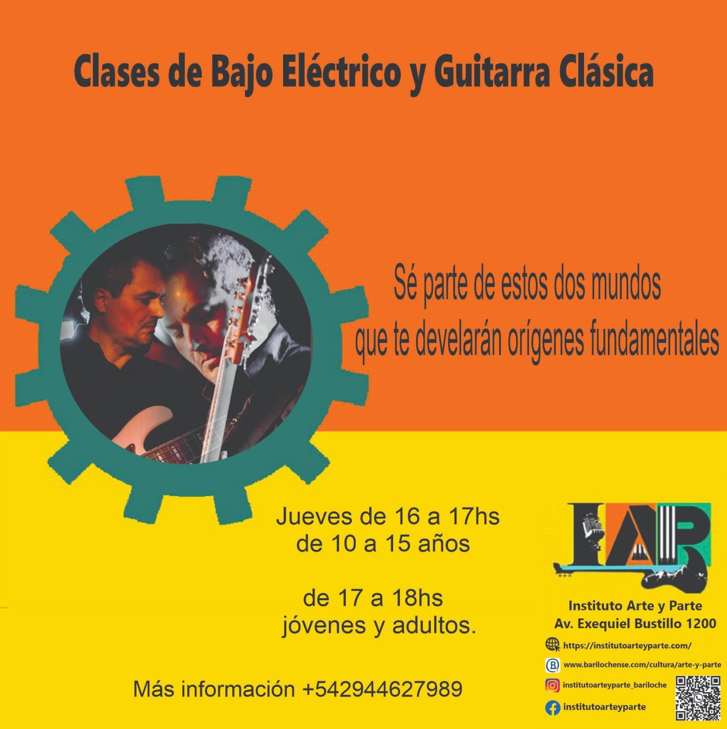 Clases de Guitarra y Bajo